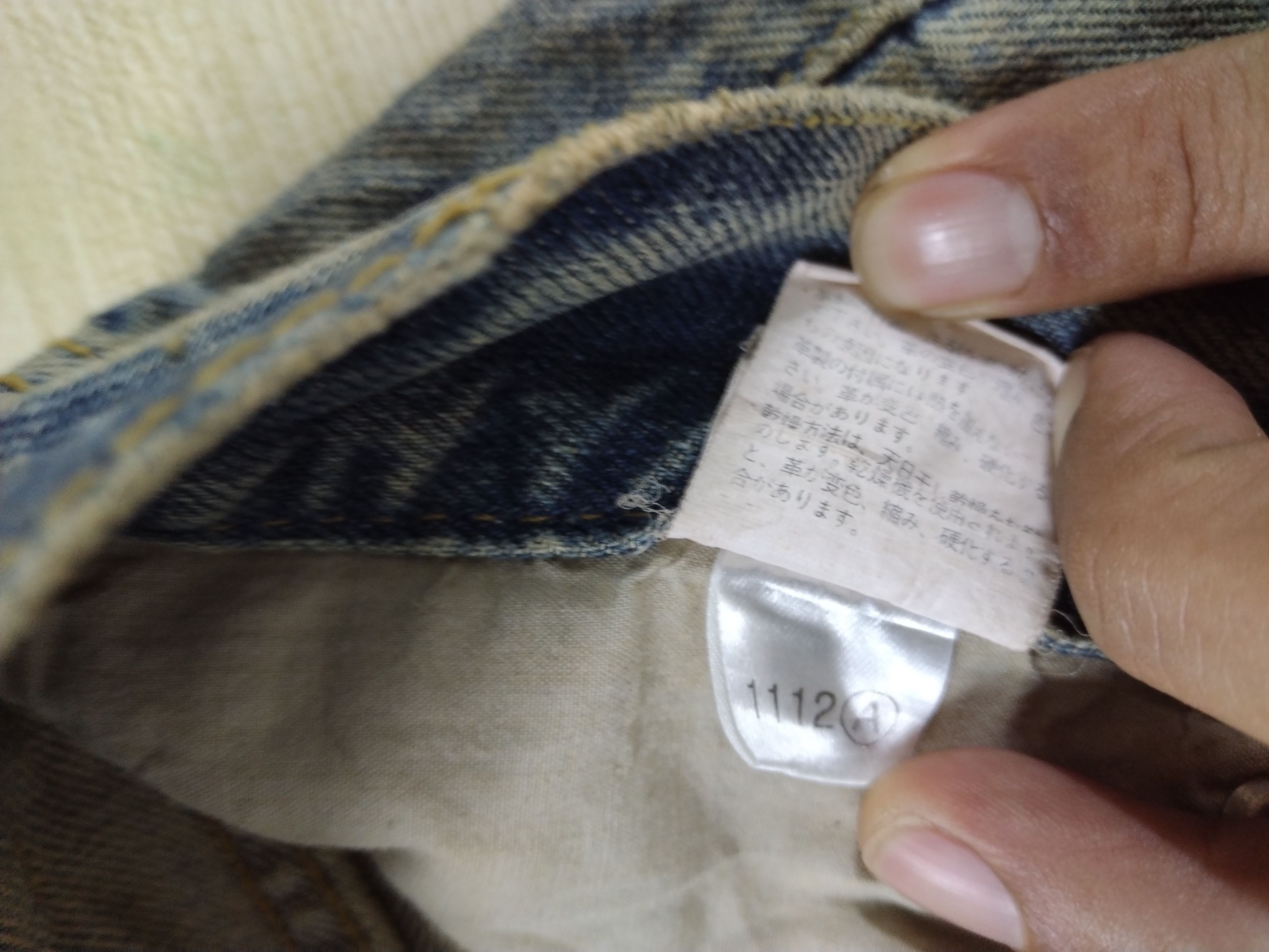Japanese Brand × Johnbull Crazy Cool Vtg distressed Trash Flared Design John Bull Jean Size US 30 / EU 46 - 12 Thumbnail