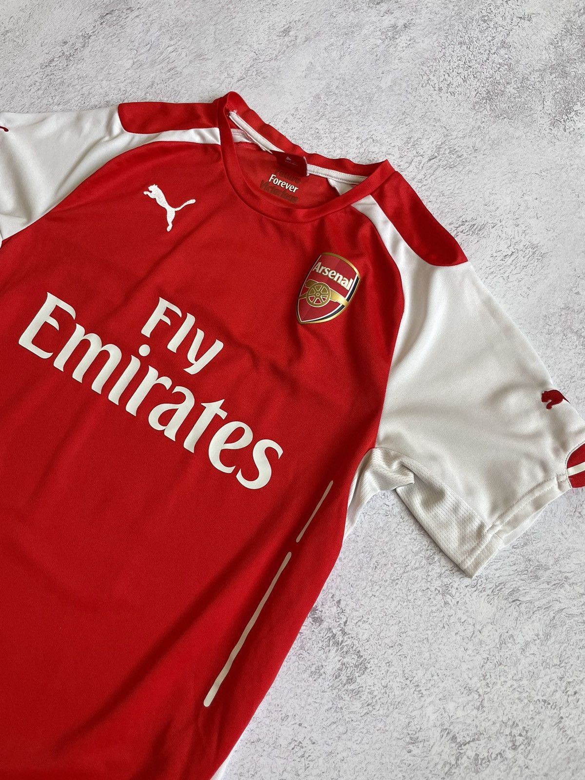 Puma Puma Arsenal 2014/2015 Home Kit Soccer Jersey M Size US M / EU 48-50 / 2 - 2 Thumbnail