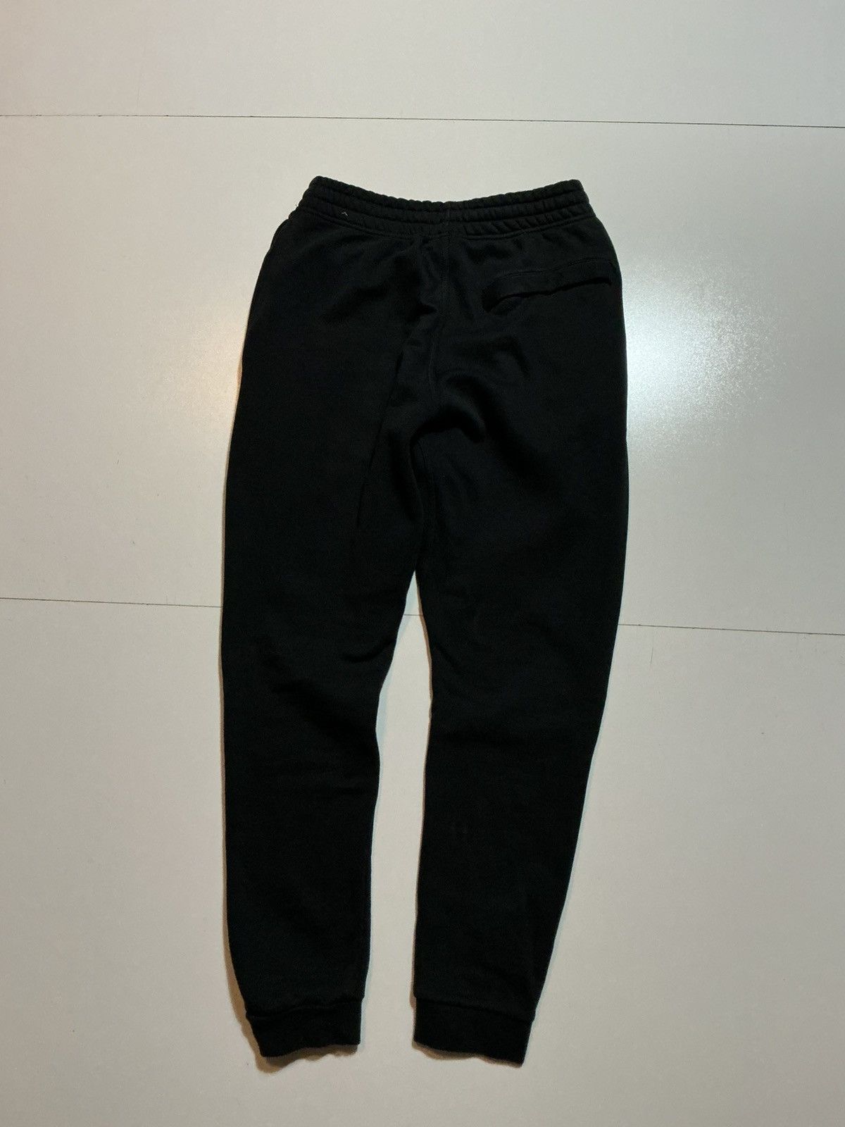 Nike Nike Sportswear Black Club Fleece Swoosh Jogger Sweatpants Size US 30 / EU 46 - 4 Thumbnail