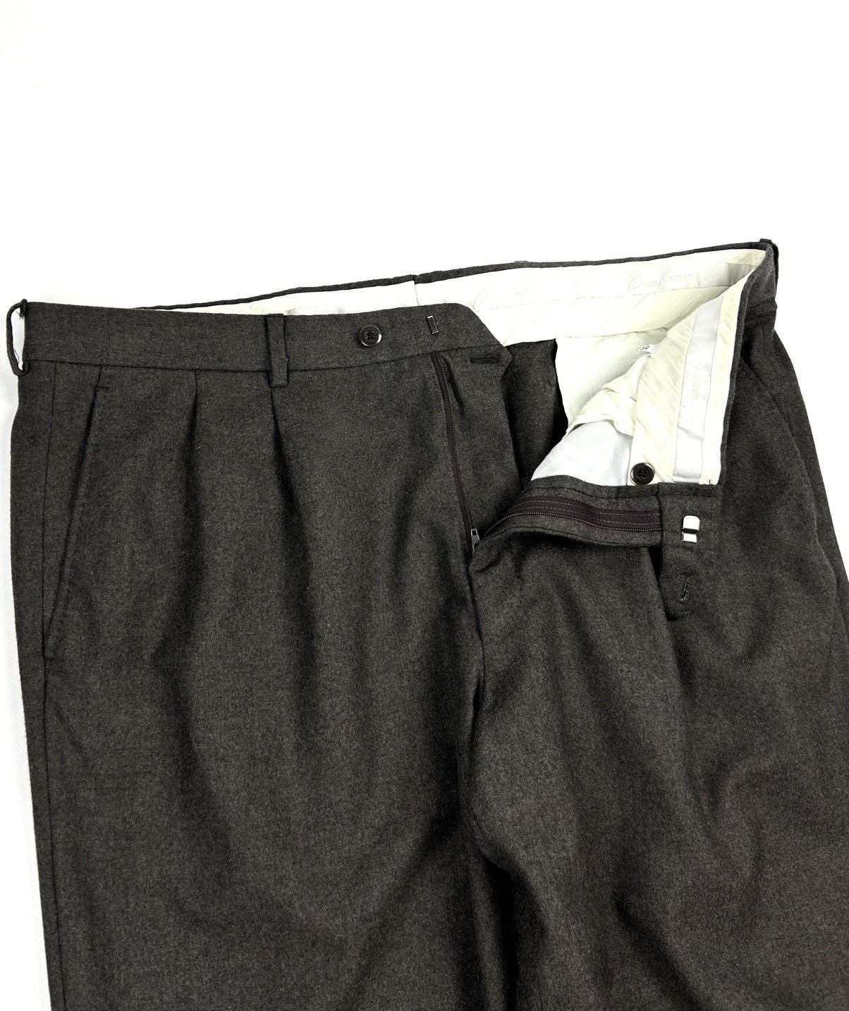 Brioni Archive Brioni Sport Wool Casual Pants Brown Old Money Size US 36 / EU 52 - 4 Thumbnail