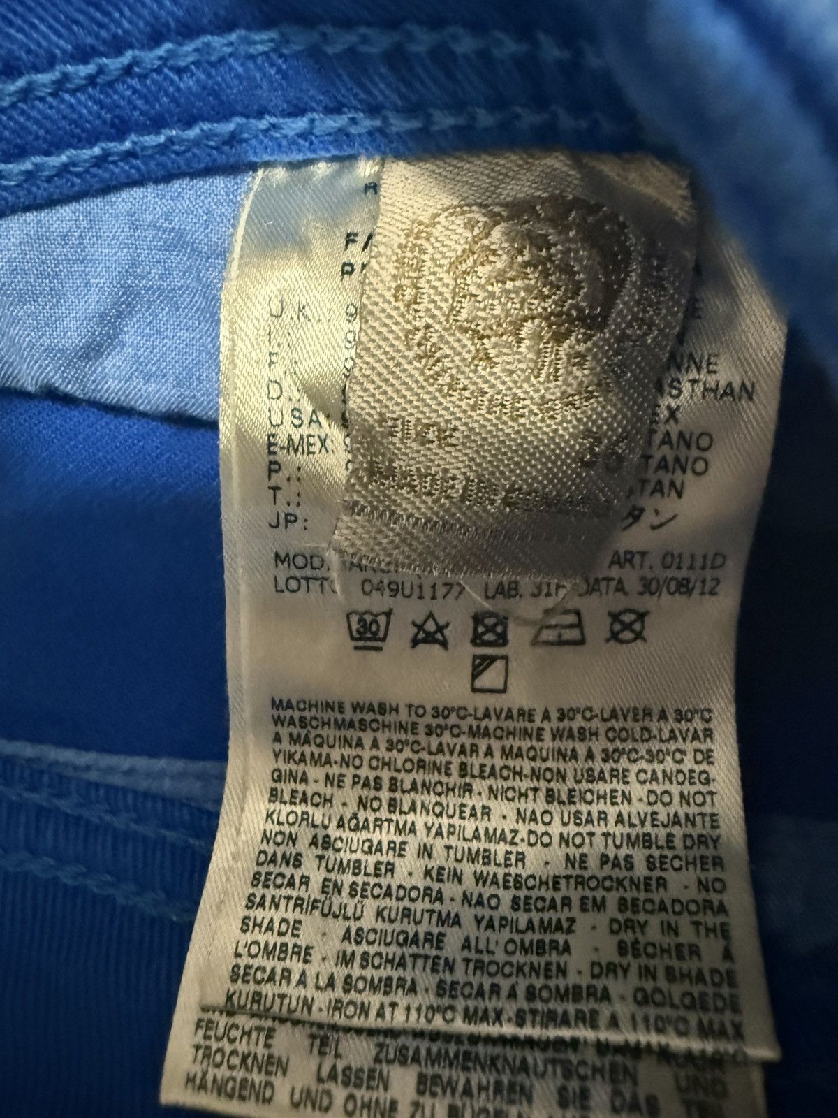 Diesel Rare Blue Diesel Denim Jeans Size US 36 / EU 52 - 6 Thumbnail