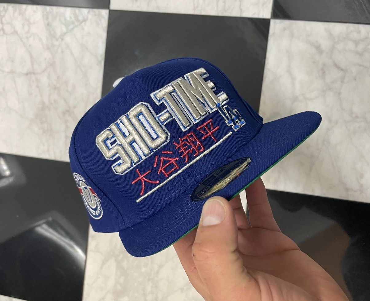 New Era Ohtani Dodgers A-Frame fitted 7 1/8 but fits like a 7 Size ONE SIZE - 1 Thumbnail