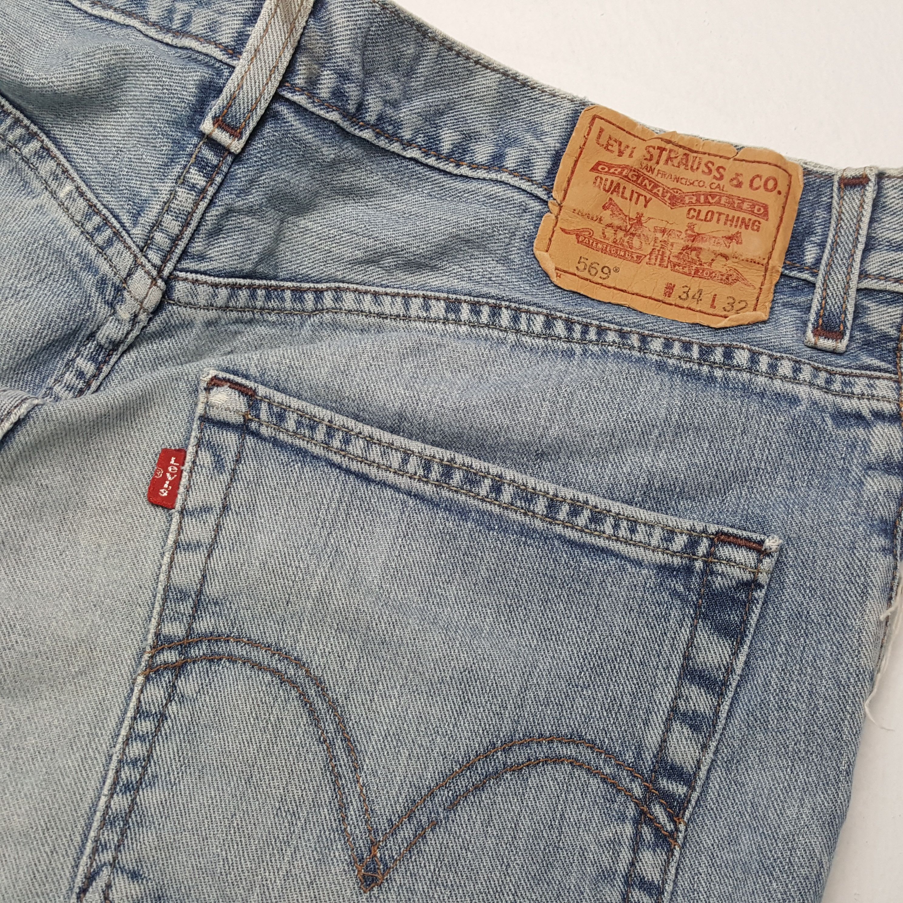 Levi's × Vintage LEVIS Distressed Jeans Daily Streetwear Style Size US 34 / EU 50 - 14 Thumbnail