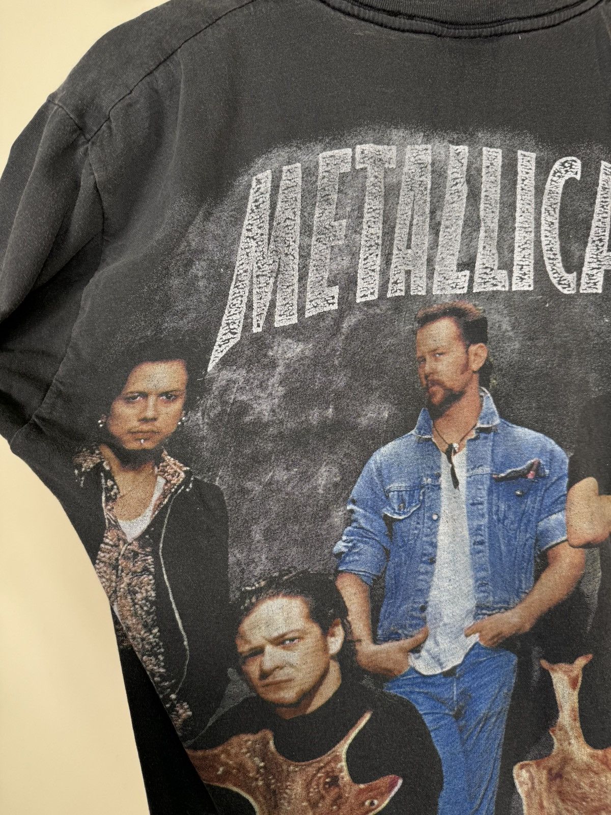 Metallica Metallica vintage band full print rock t shirt Size US M / EU 48-50 / 2 - 4 Thumbnail