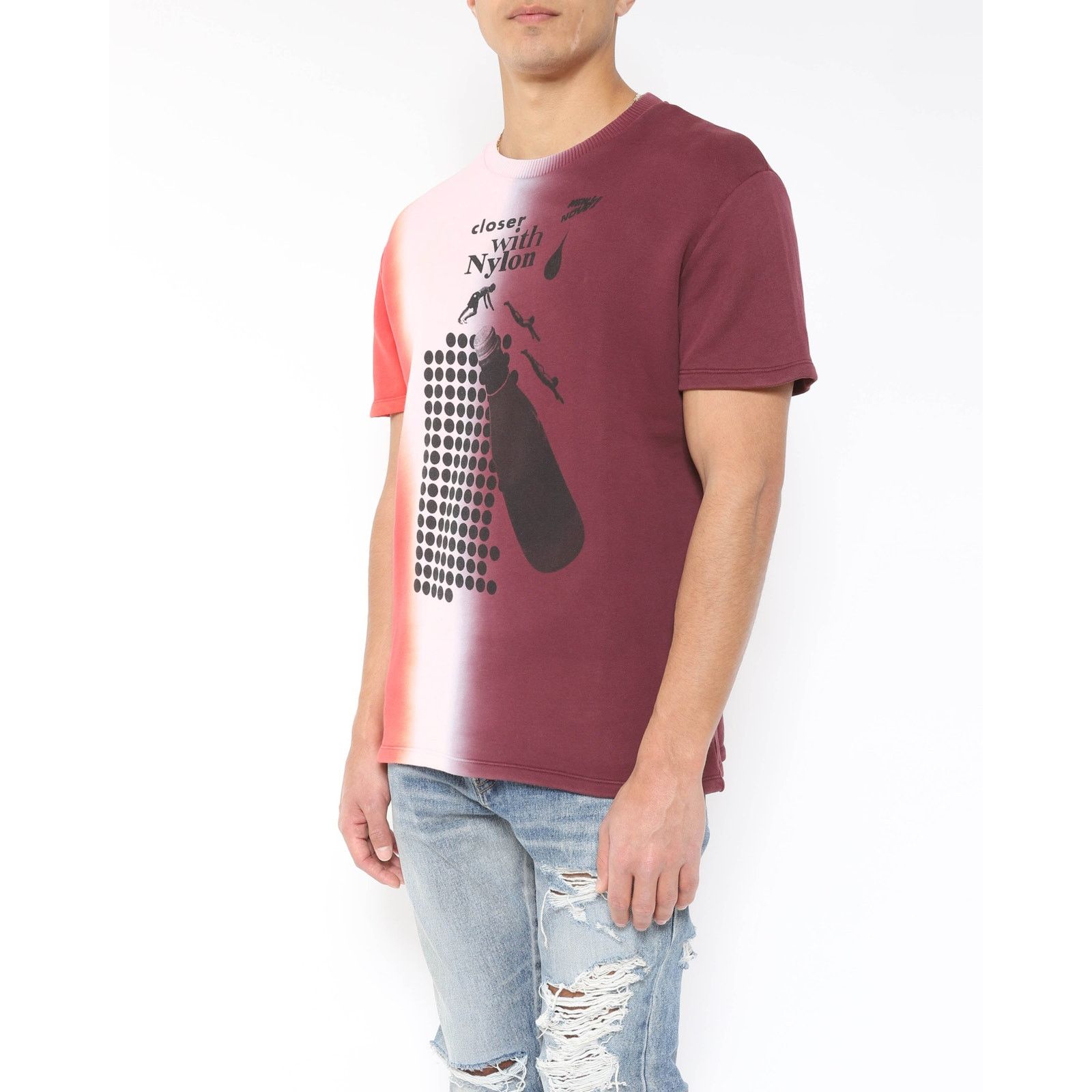 Raf Simons SS14 Multicolor Short Sleeve T-Shirt in French Terry Cotton Size US S / EU 44-46 / 1 - 3 Thumbnail