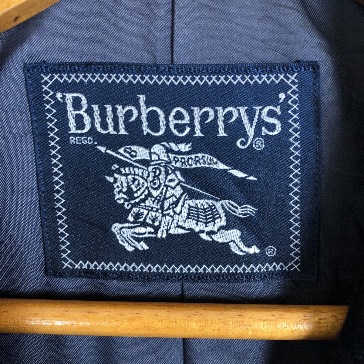 Burberry Vintage Burberrys Wool Cashmere Car Coat Size US L / EU 52-54 / 3 - 13 Thumbnail