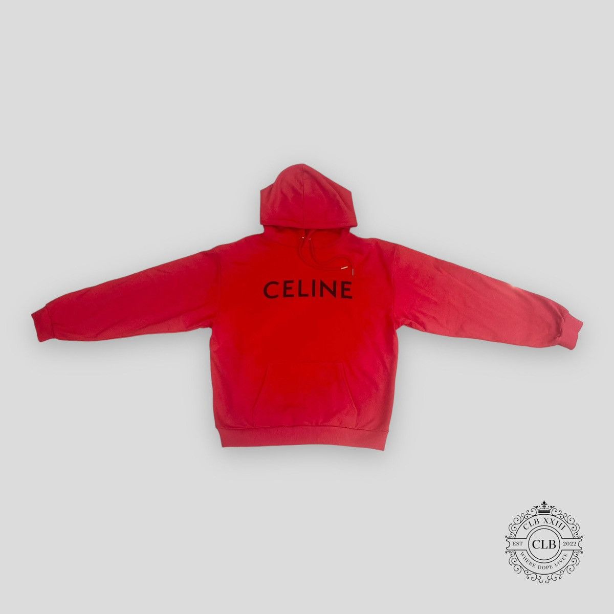 Celine hoodie online orange