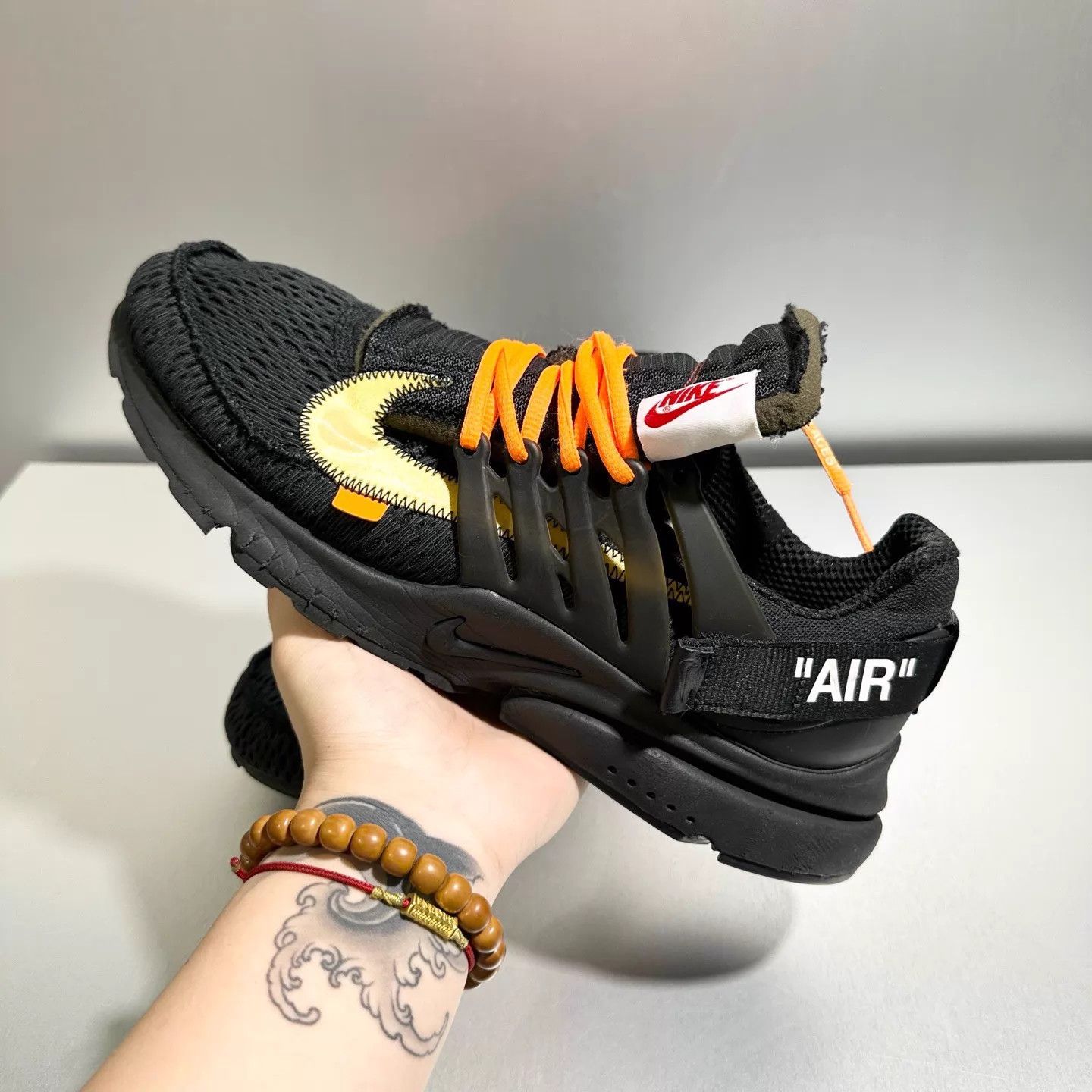 Nike ow x presto black 47.5 worn once mint Size US 14 / EU 47 - 9 Thumbnail