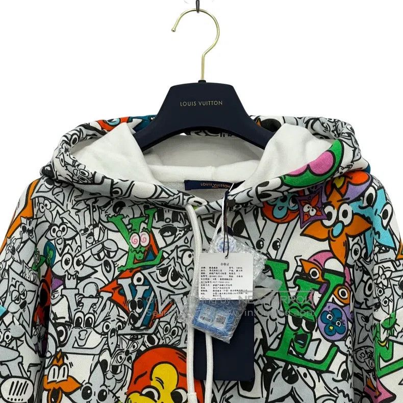 Louis Vuitton Louis Vuitton Comic Print Hoodie Size US M / EU 48-50 / 2 - 3 Thumbnail
