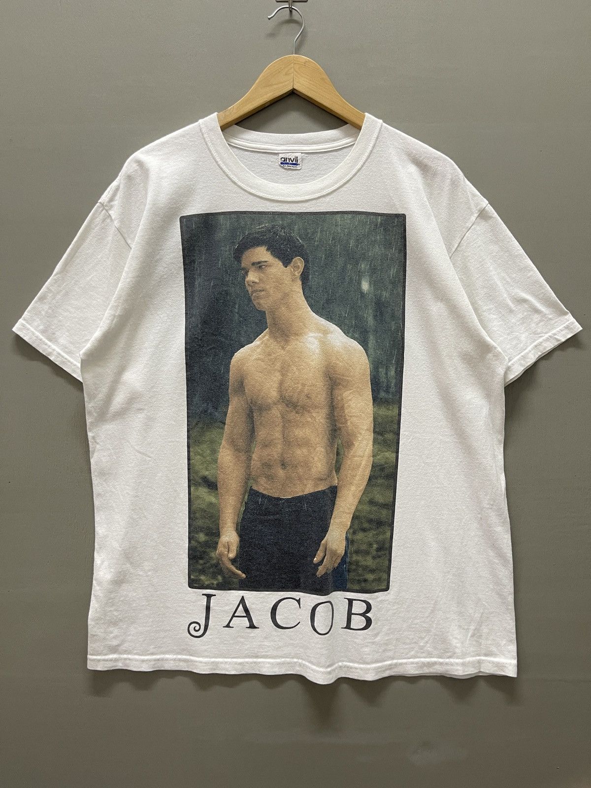 Vintage Vintage movie The Twilight Saga Jacob Tee Taylor Lautner Y2K Size US L / EU 52-54 / 3 - 1 Thumbnail