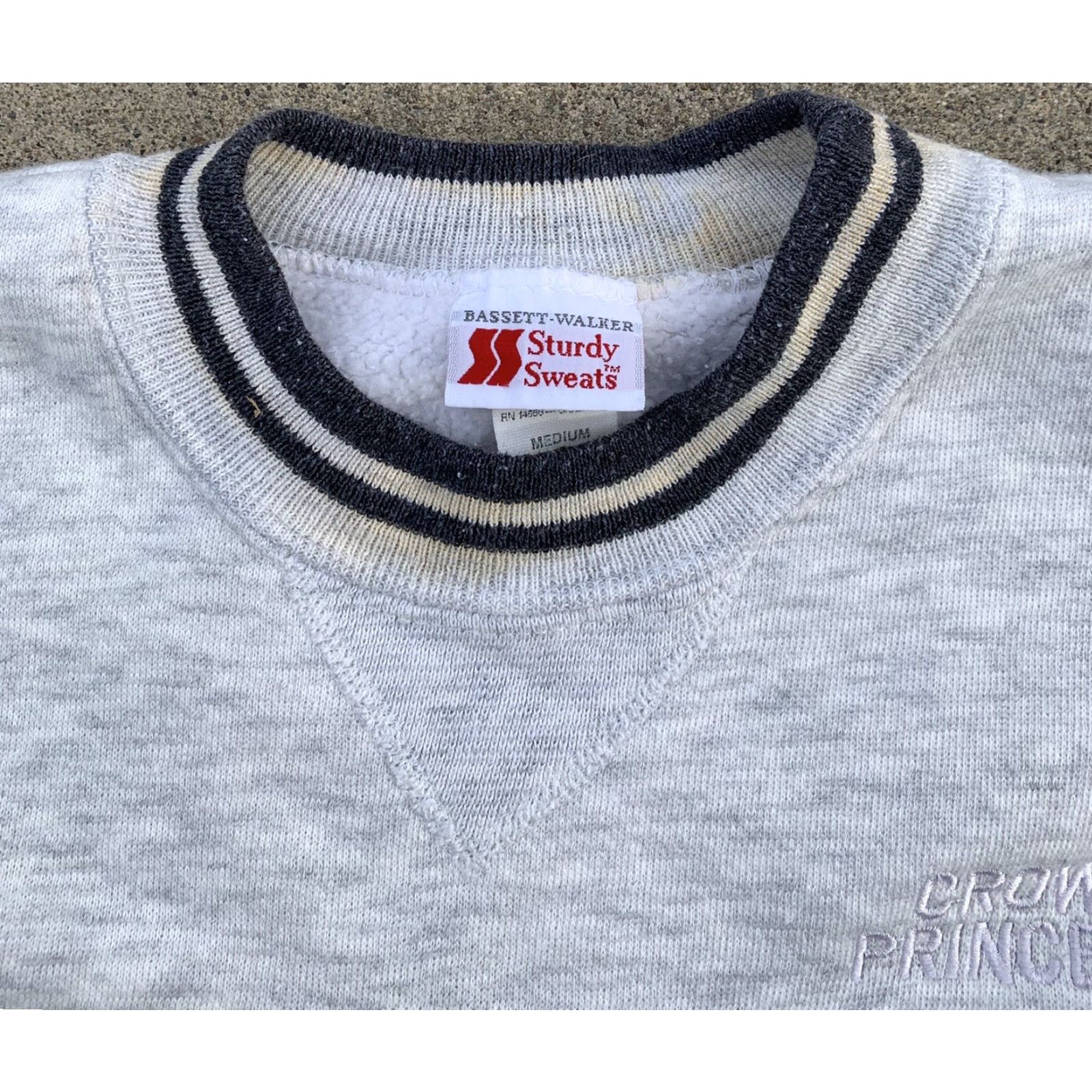 Nautica Vtg Crown Princess sweatshirt pullover Nautical Cruise Ship Maritime size Medium Size US M / EU 48-50 / 2 - 7 Thumbnail