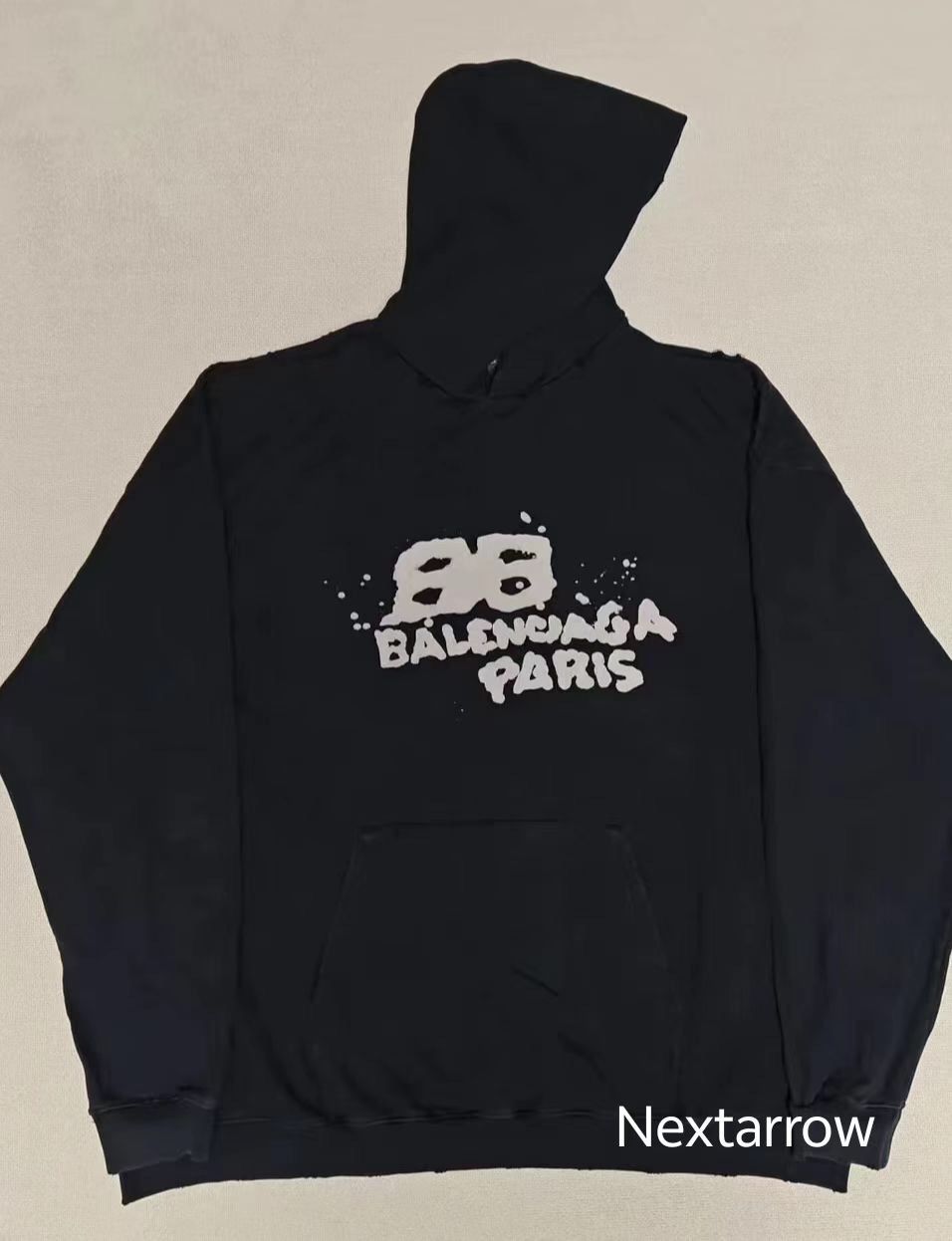 Balenciaga Balenciaga23ss Graffiti Splash Ink Double B Le2412-Nextarrow Size US XS / EU 42 / 0 - 1 Thumbnail