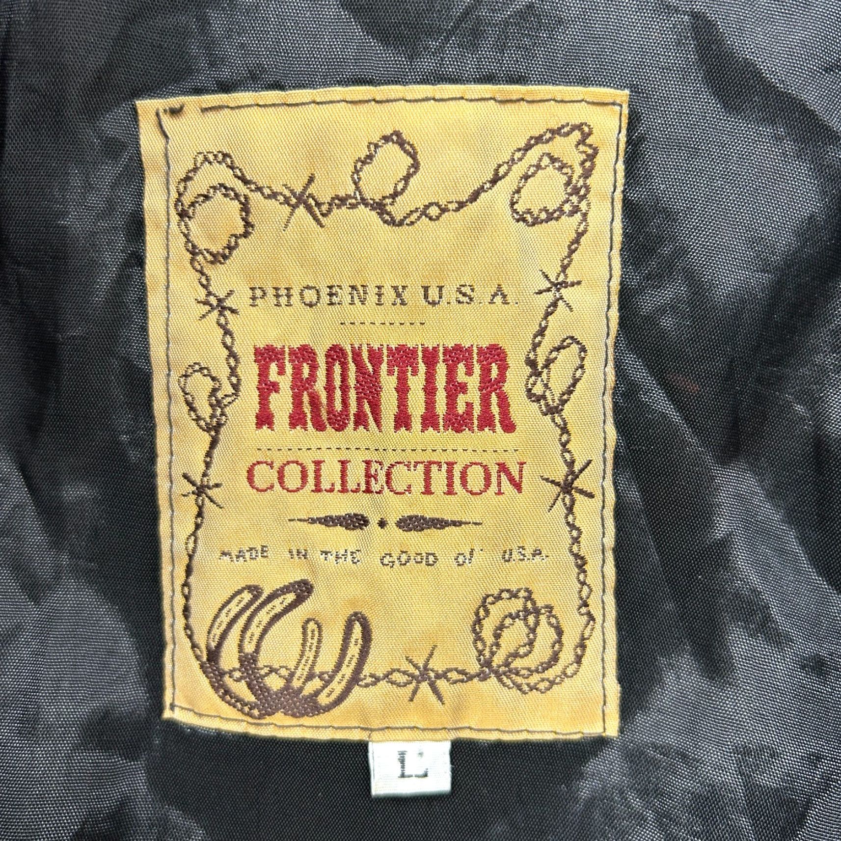 Vintage VINTAGE Frontier Leather Jacket Womens L Black Fringe 90s Bohemian Western Designer Jacket Size L / US 10 / IT 46 - 6 Thumbnail