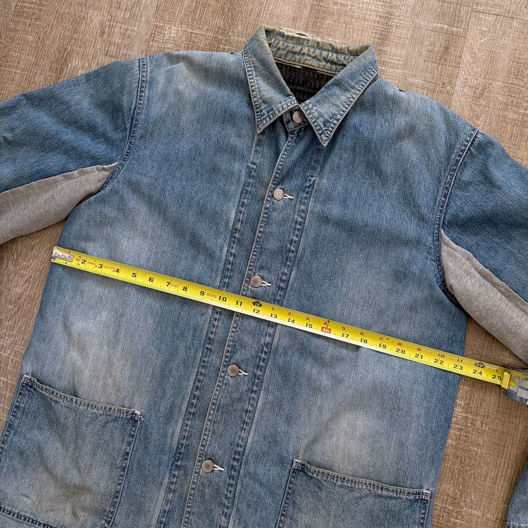 Undercover AW03 Paper Doll Hybrid Reconstructed Denim Chore Jacket Size US L / EU 52-54 / 3 - 25 Thumbnail
