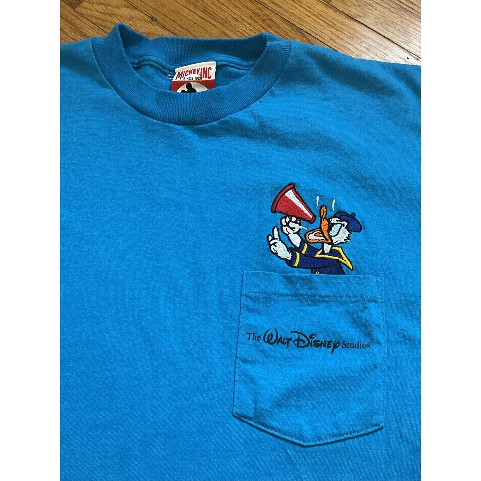 Mickey Inc Vintage 90s S/M Disney Mickey Inc Donald Duck Single Stitch Size US S / EU 44-46 / 1 - 3 Thumbnail