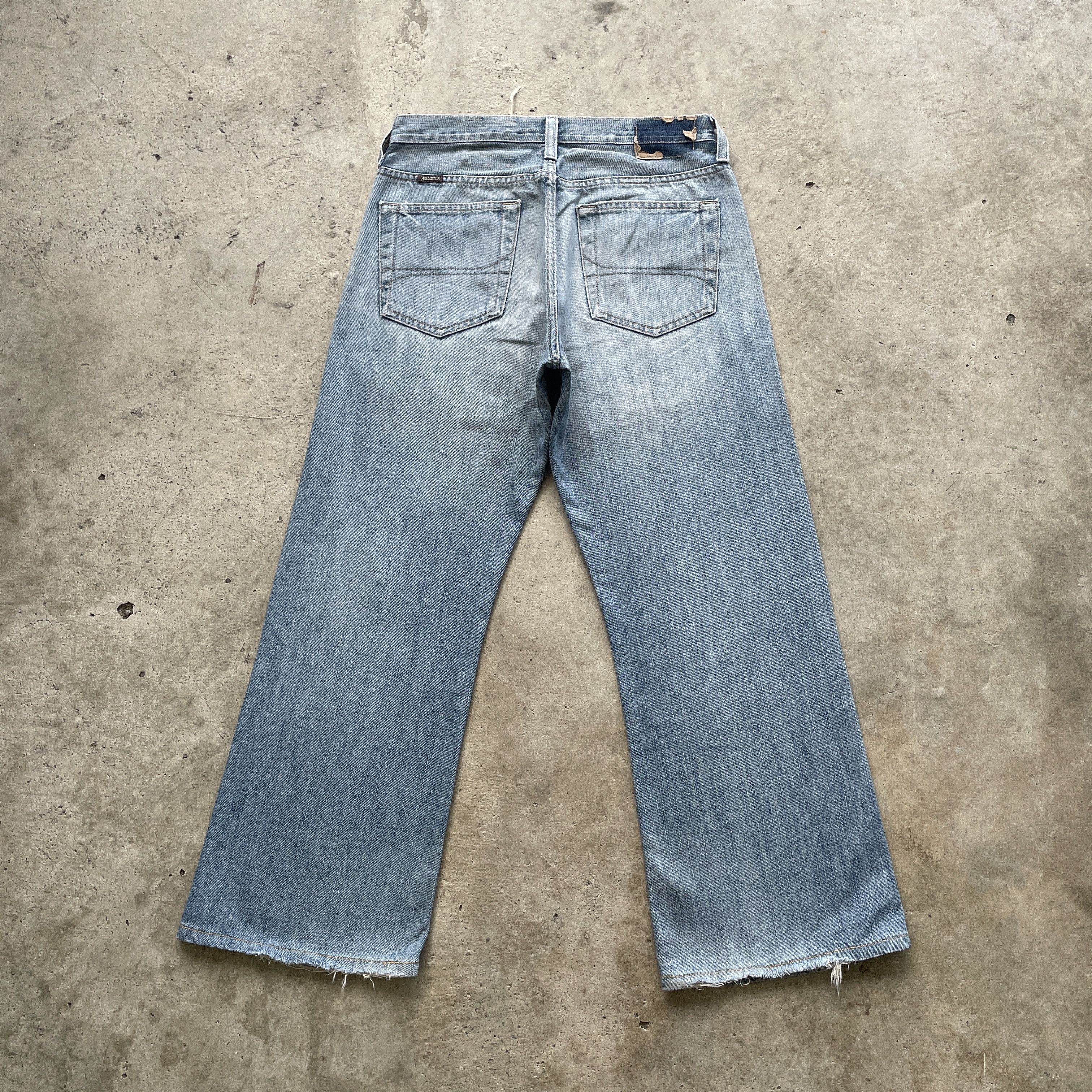 Vintage VINTAGE CALIFORNIA BOOTCUT FADED DISTRESSED JEANS PANTS W29 Size US 29 - 11 Thumbnail