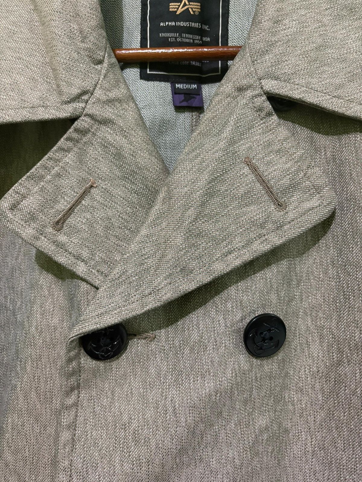 Alpha Industries Alpha industries PeaCoat Jacket Design Nice Design Size US M / EU 48-50 / 2 - 11 Thumbnail