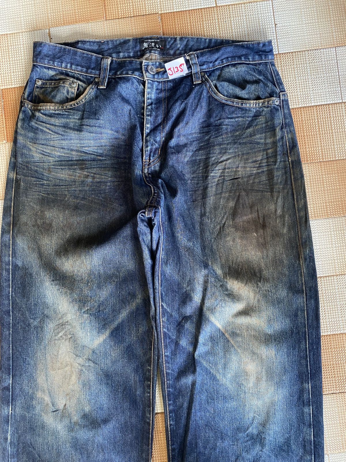 Vintage blue way straight cut denim
