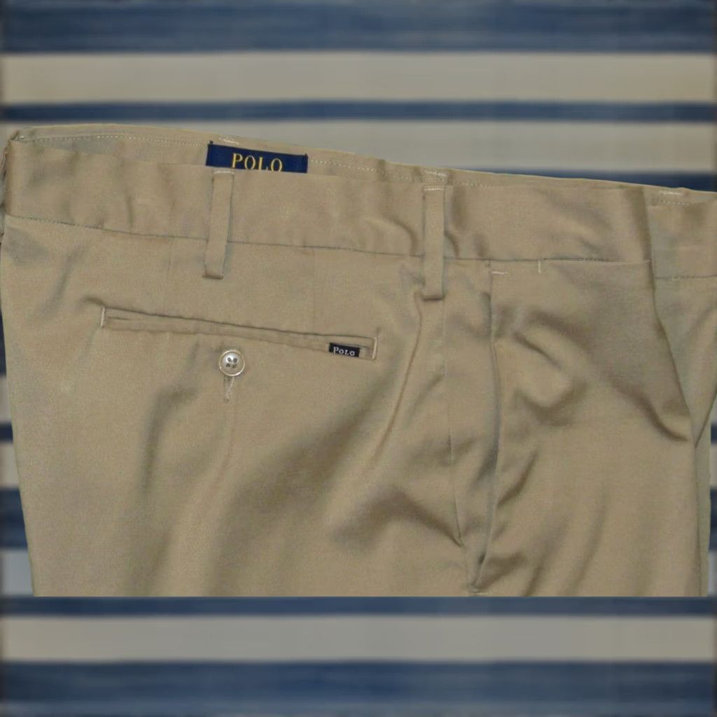 Ralph Lauren Polo RALPH LAUREN British Khaki 9" Chino Shorts Polo Shirt Chino 36 36 Mens Khaki Shorts Size US M / EU 48-50 / 2 - 1 Thumbnail