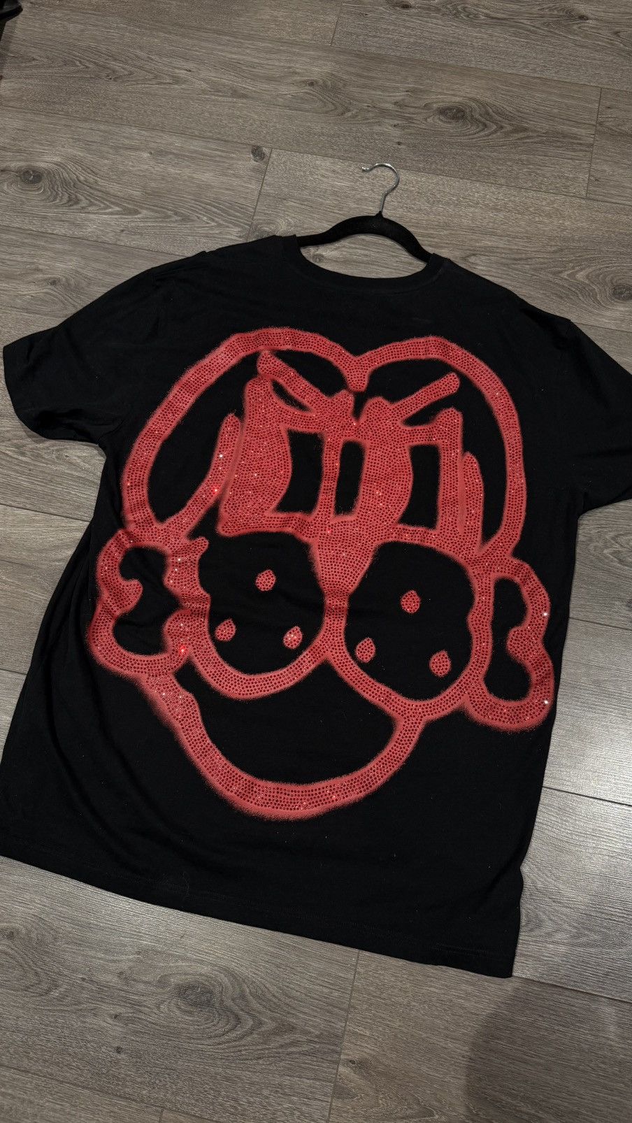 Chito Chito Red Rhinestone Tshirt Size US XXL / EU 58 / 5 - 1 Thumbnail