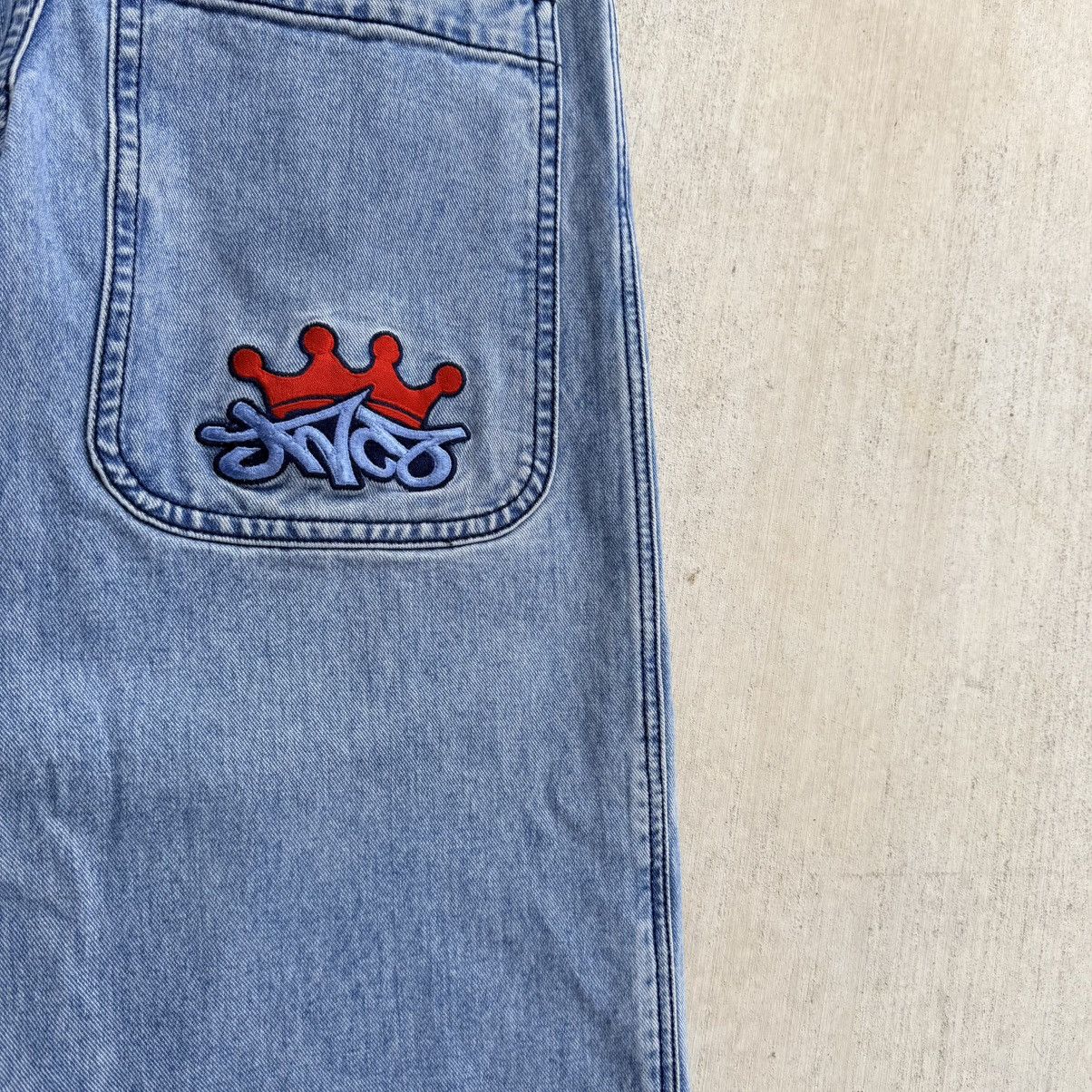 JNCO Vintage JNCO Twin Cannons Jeans 32x32 90s Baggy Wide Leg Size US 32 / EU 48 - 8 Thumbnail