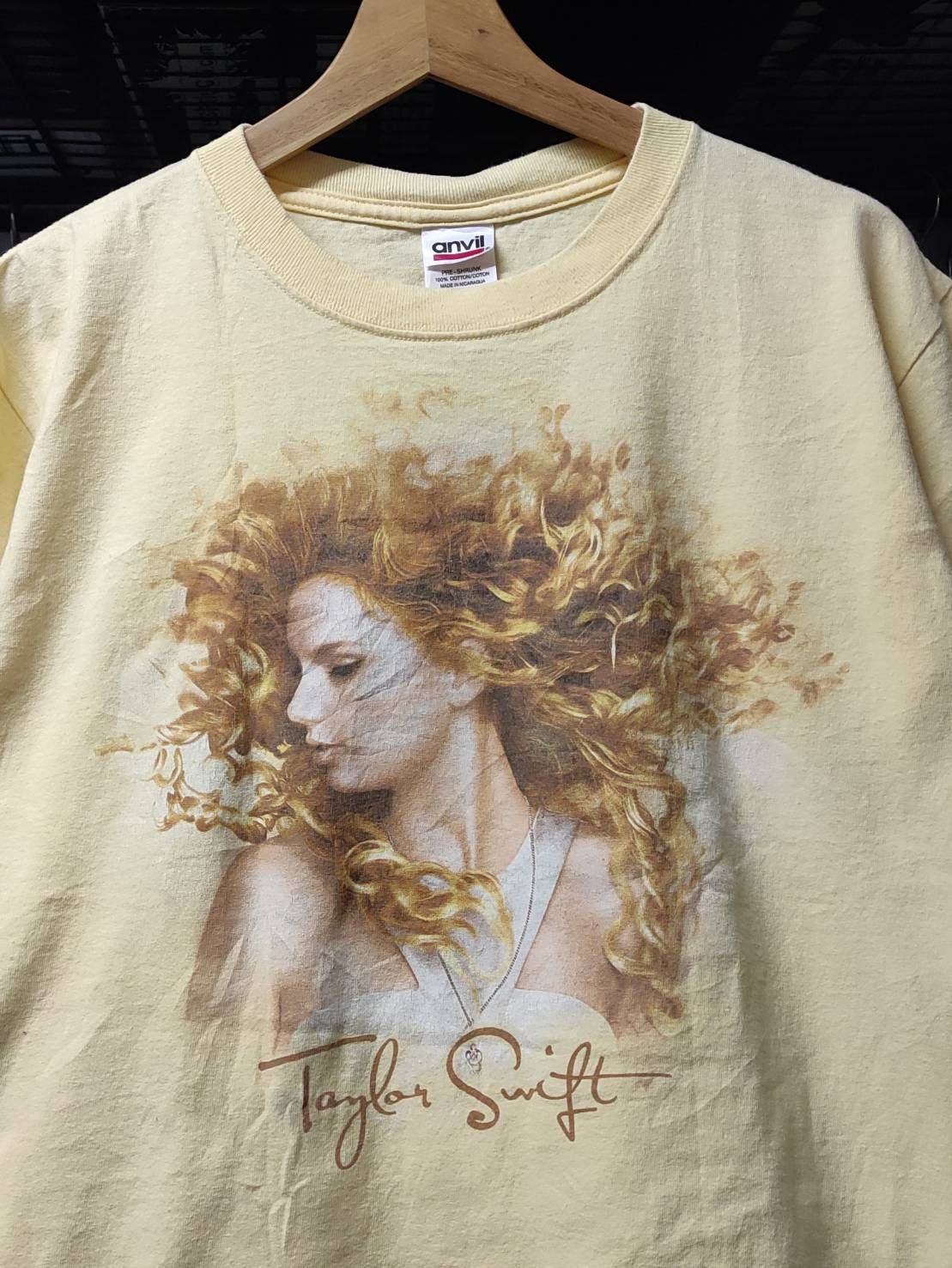 Anvil × Band Tees × Vintage Vtg 00's Taylor Swift Fearless Tour T