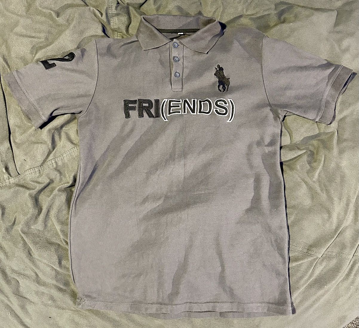 Other Fri(ends) Grey Short Sleeve Polo Size US XL / EU 56 / 4 - 1 Thumbnail