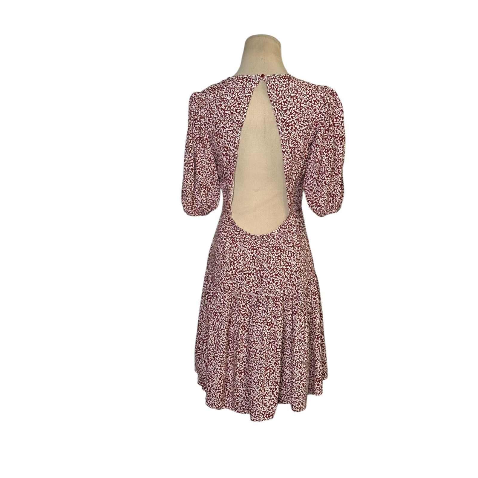 Free People Free People floral open back mini dress size Small Size S / US 4 / IT 40 - 11 Thumbnail
