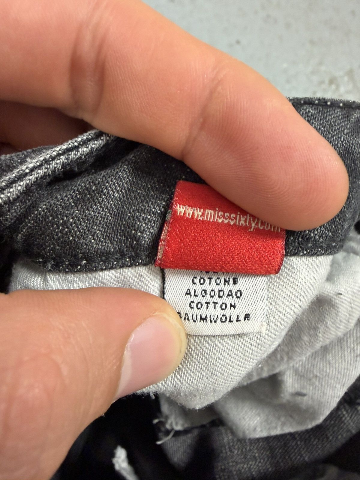 Miss Sixty Miss Sixty Flared Low Rise Jeans Size 29" - 10 Thumbnail