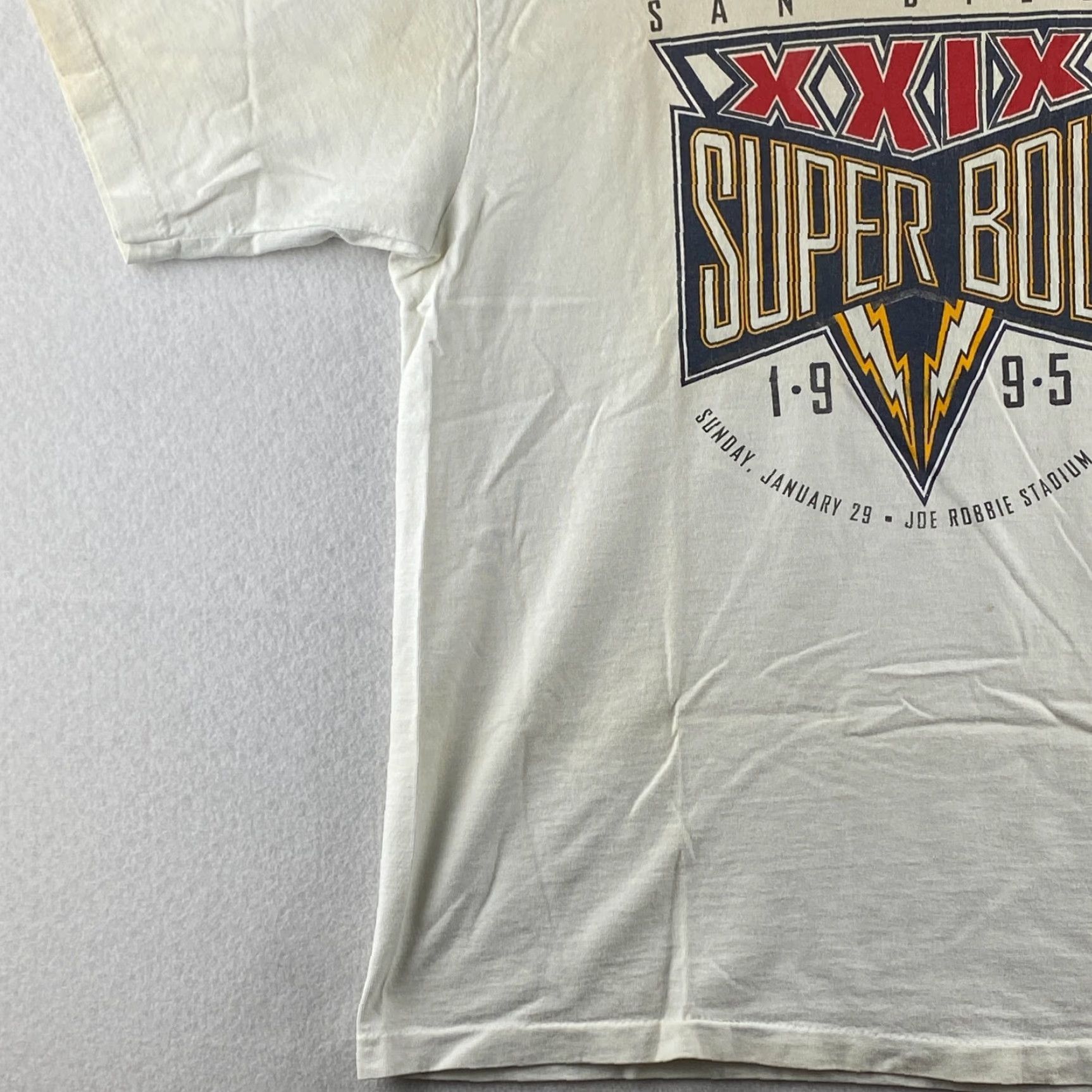 Vintage VINTAGE All Sport Shirt Mens Large White Graphic Print San Diego Chargers 90s Bolt Size US L / EU 52-54 / 3 - 4 Thumbnail
