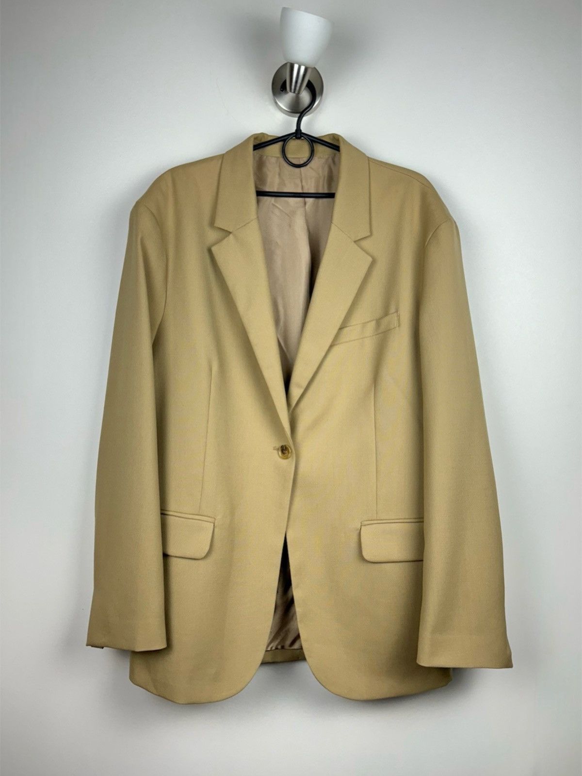 Arket Mustard wool blazer Arket Marzotto original luxury item Size 44R - 1 Thumbnail