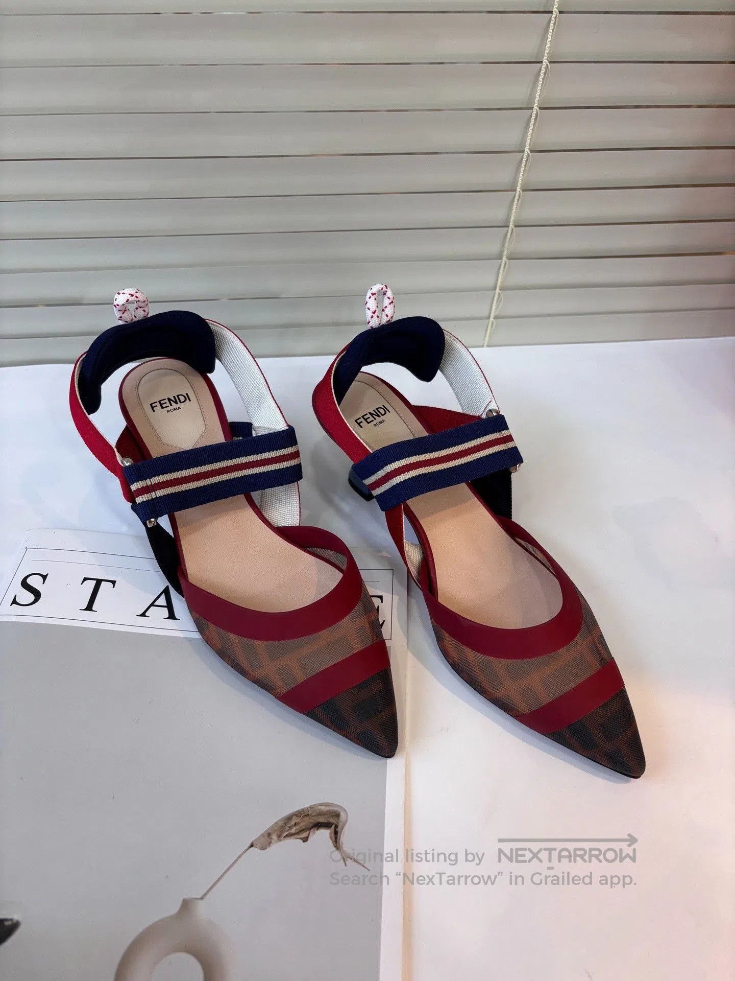 Fendi Fendi Red. Size US 5 / IT 35 - 2 Thumbnail