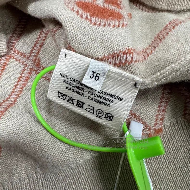 Hermes Hermes Lock Print Cashmere Sweater Size XS / US 0-2 / IT 36-38 - 6 Thumbnail