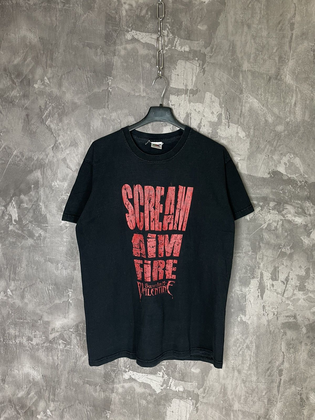 Band Tees × Hanes × Vintage 2006 Bullet For My Valentine Overprint Band Tshirt Size US M / EU 48-50 / 2 - 1 Thumbnail