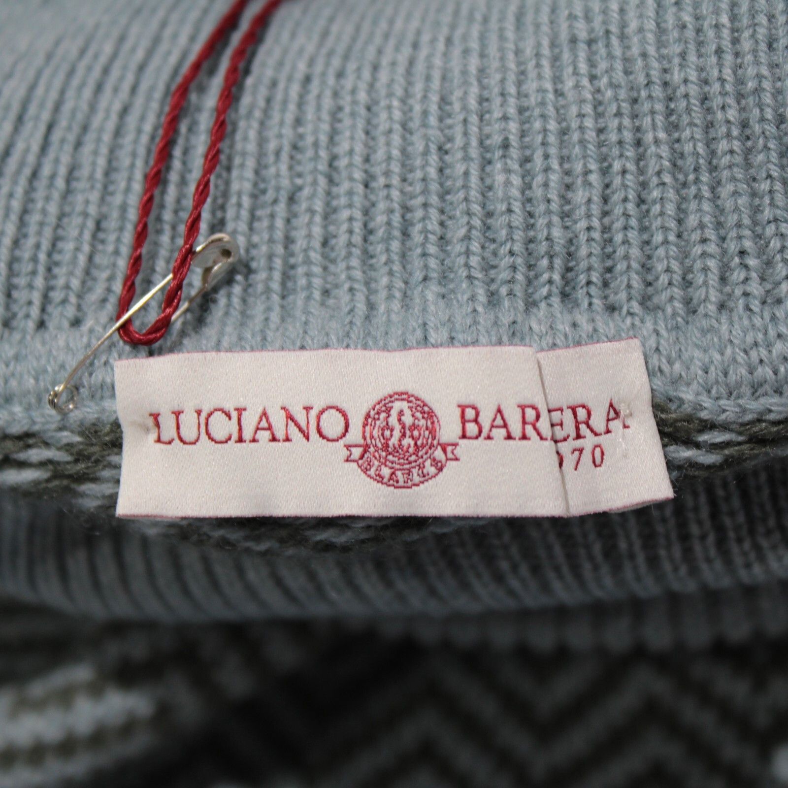 Luciano Barbera Luciano Barbera Sweater Size US L in Blue Size US L / EU 52-54 / 3 - 7 Thumbnail