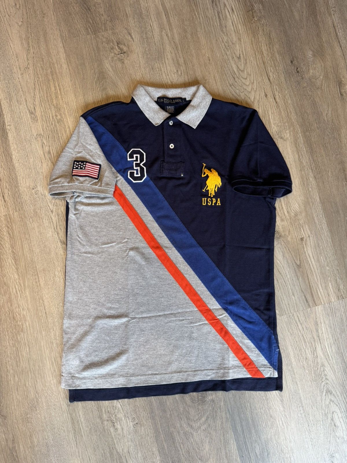 U.S. Polo Assn. U.S POLO ASSN USA SHIRT Size US L / EU 52-54 / 3 - 2 Thumbnail