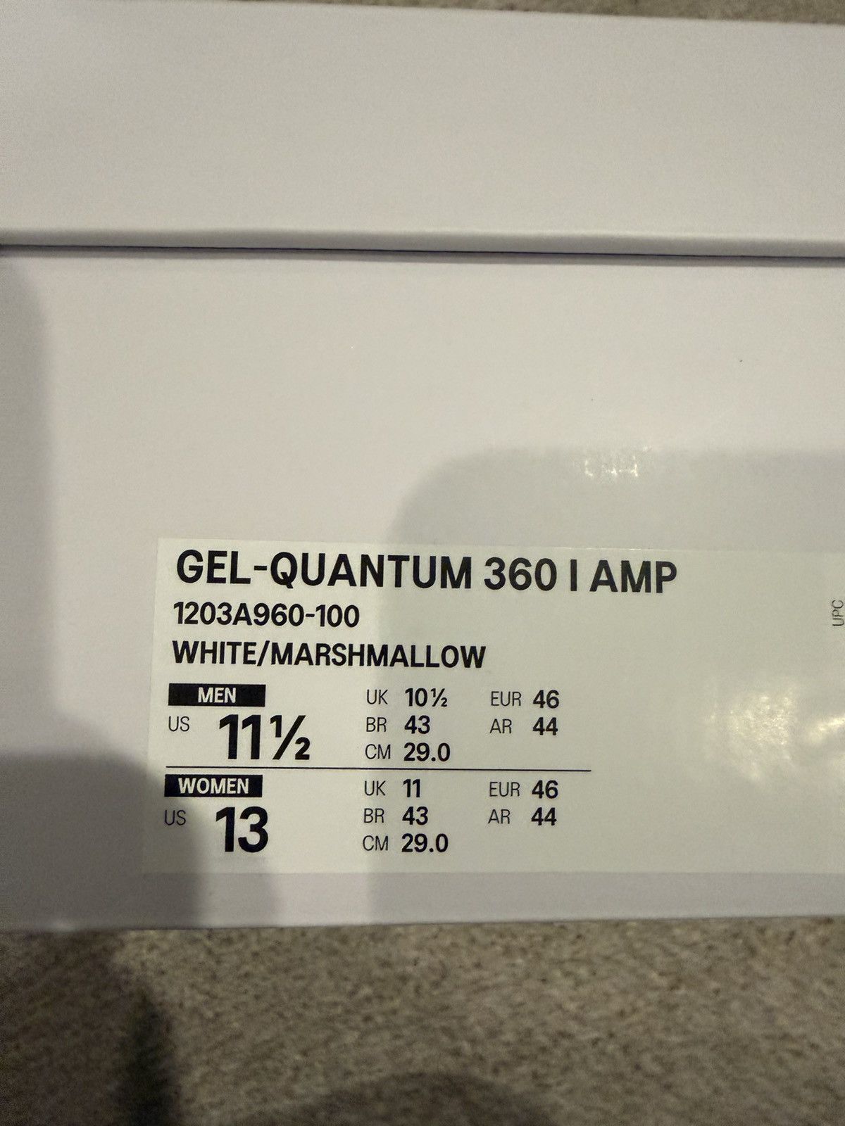 Asics x JJJJound Gel Quantum 360