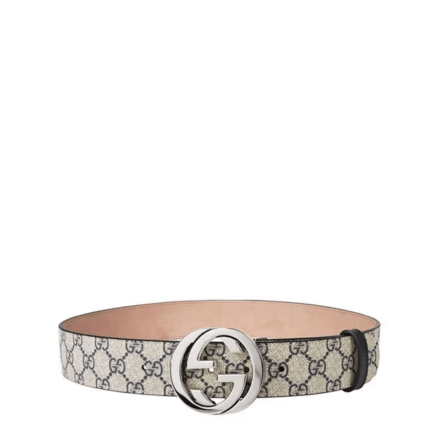 Gucci Men'S Supreme Leather Belt Size 40 - 1 Thumbnail
