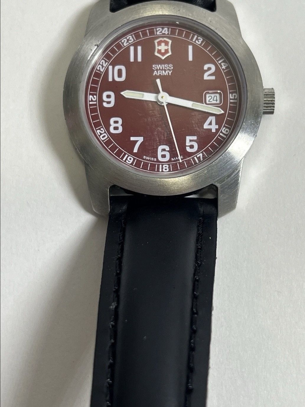 Marlboro Vintage Marlboro Happy Birthday Swiss Army Wristwatch In Box Size ONE SIZE - 3 Thumbnail