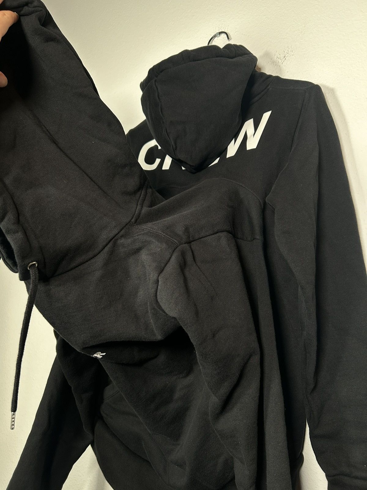 Hood By Air FW16 Reconstructed Double Hoodie ‘Straight HBA’ Size US XS / EU 42 / 0 - 4 Thumbnail