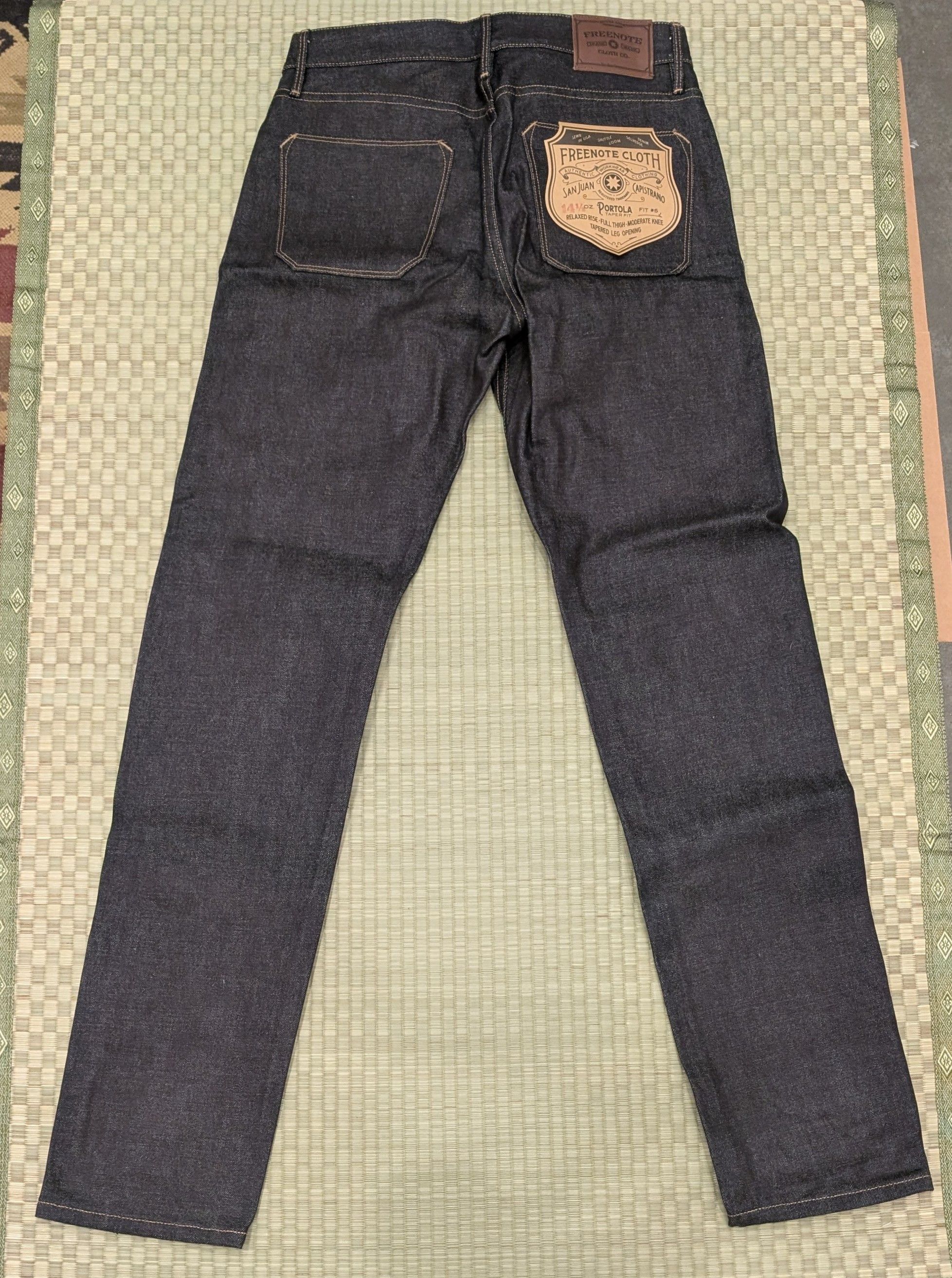 Freenote Cloth NWOT Freenote Cloth Portola Classic Taper 14.5 oz Jeans Size US 32 / EU 48 - 2 Thumbnail