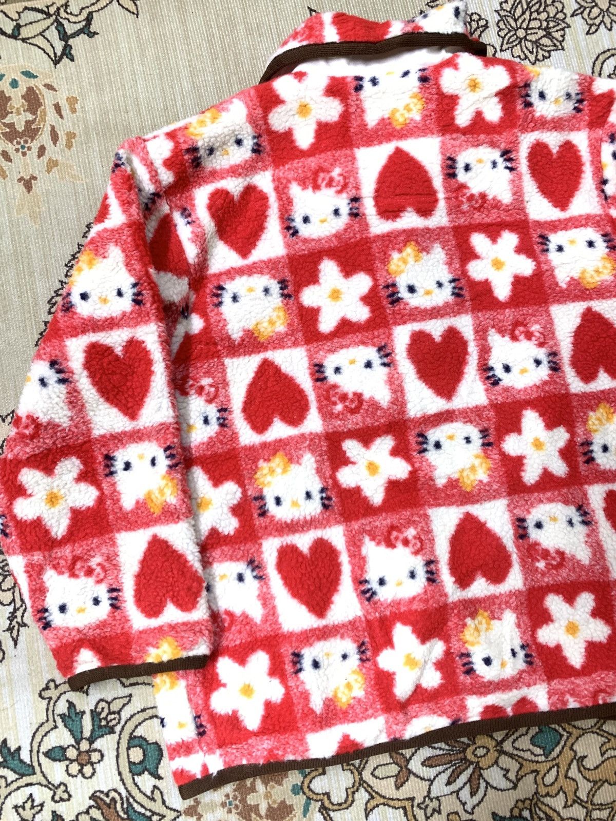 Japanese Brand VINTAGE HELLO KITTY WOOL Size US XS / EU 42 / 0 - 13 Thumbnail