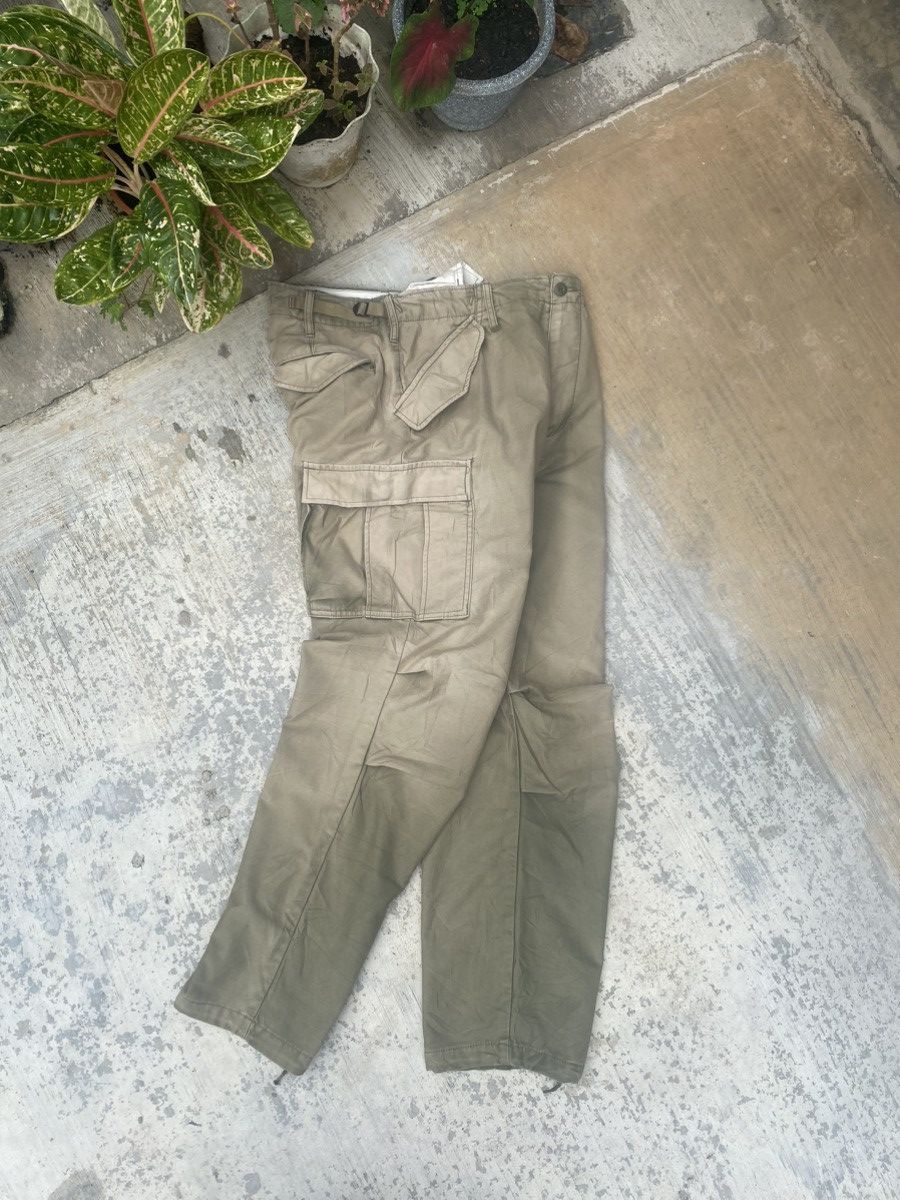 Japanese Brand Back Number Sun Faded M-65 Cargo Pants Size US 32 / EU 48 - 4 Thumbnail
