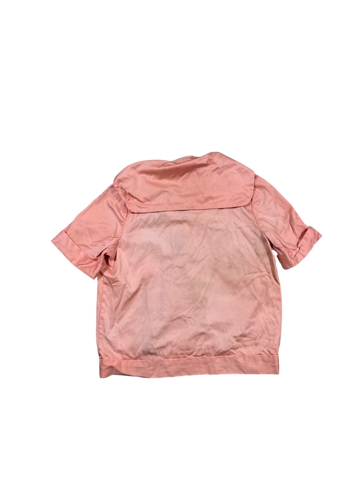 Vintage Vintage 50s Short Sleeve Blouse Sailor Shirt Pink Size M / US 6-8 / IT 42-44 - 2 Thumbnail