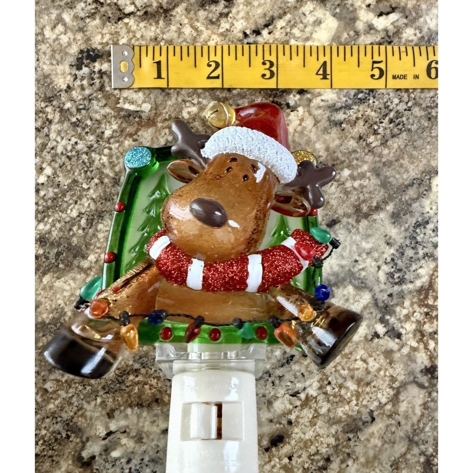 Other Whimsy Reindeer Hanging Lights Veilleuse Night Light Size ONE SIZE - 3 Thumbnail