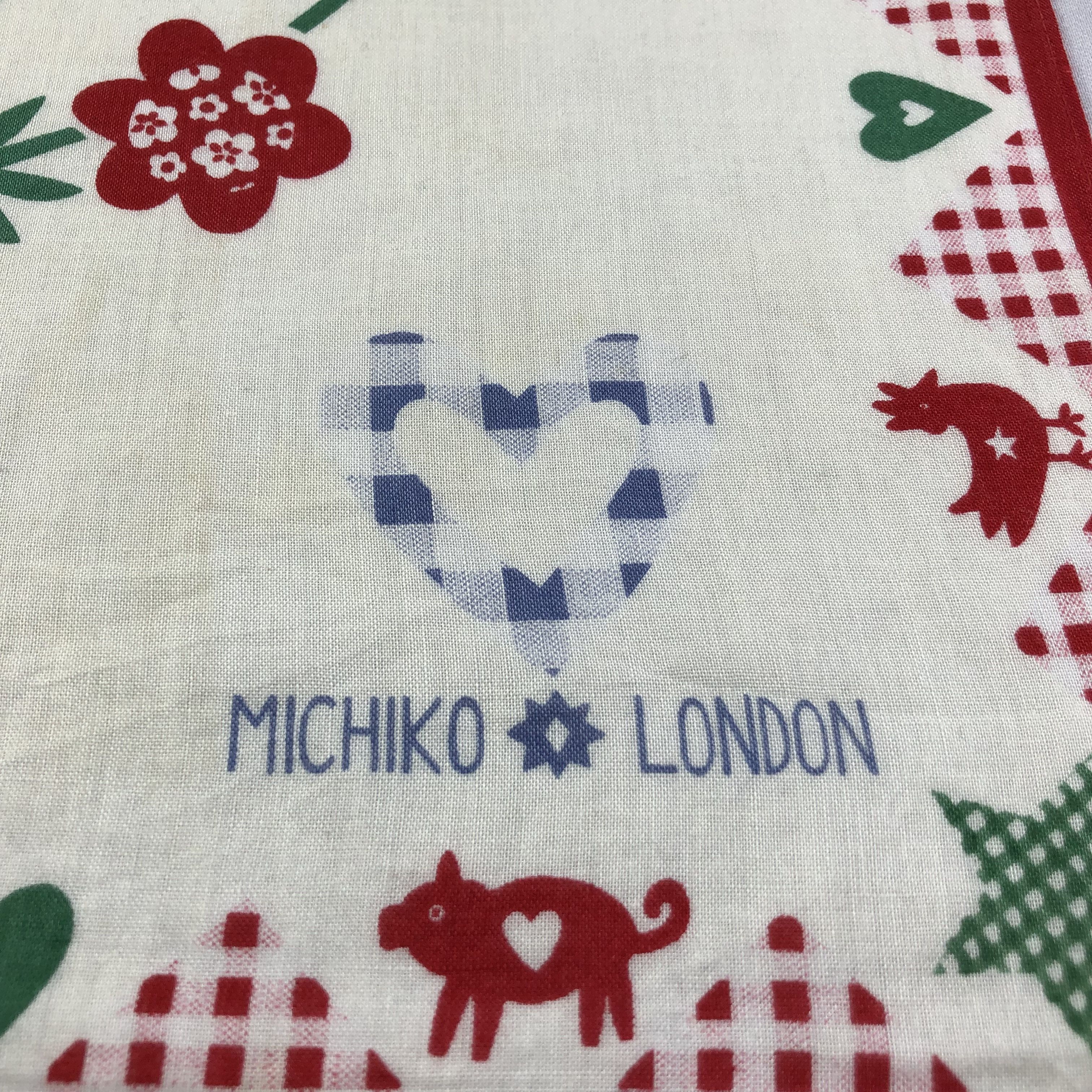 Michiko Koshino London Michiko London Handkerchief Neckerchief Bandana H2045 Size ONE SIZE - 4 Thumbnail