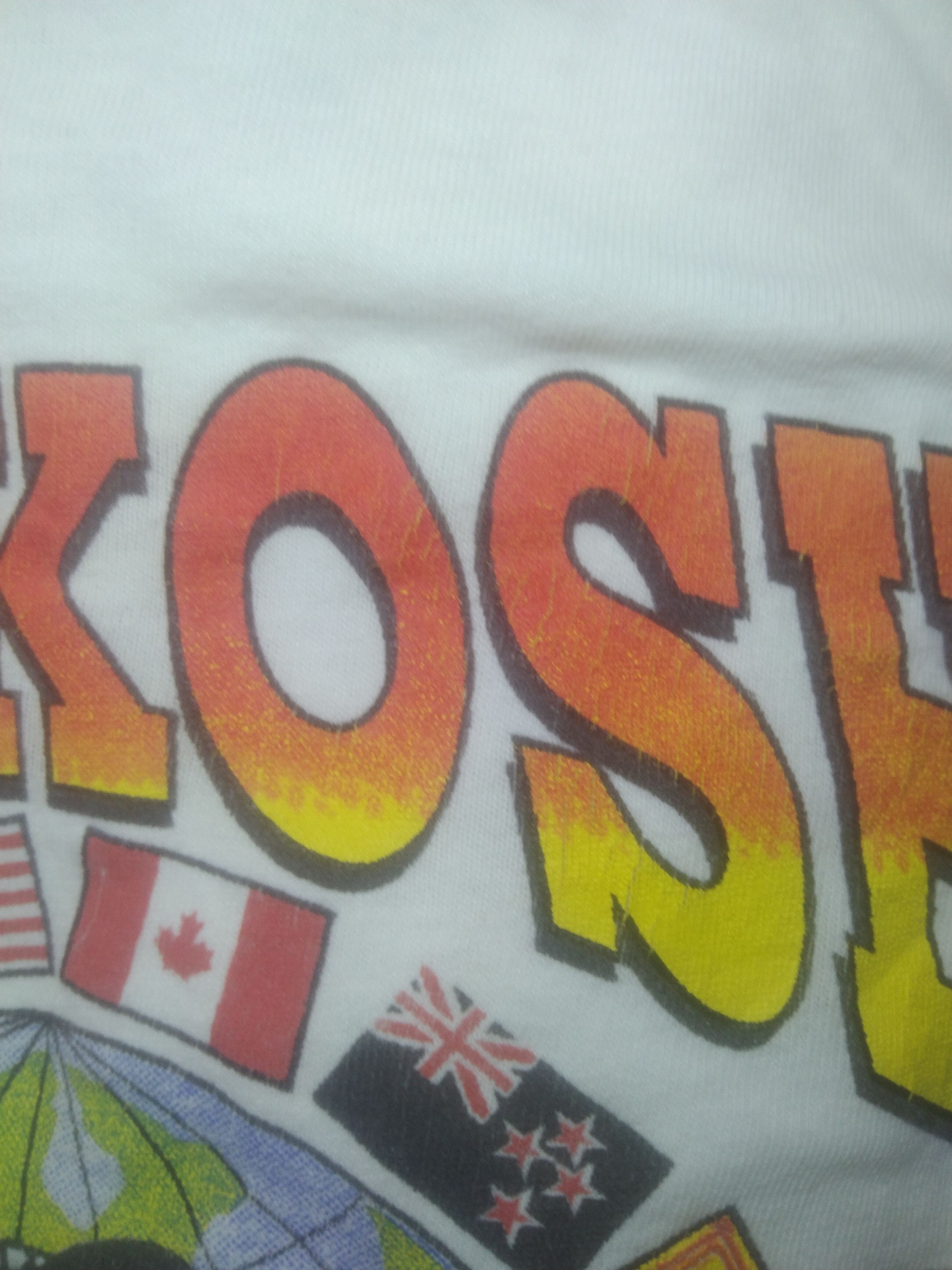 Gildan × Vintage Vintage OSHKOSH Fly-in Conversion 1995 Size US XL / EU 56 / 4 - 11 Thumbnail