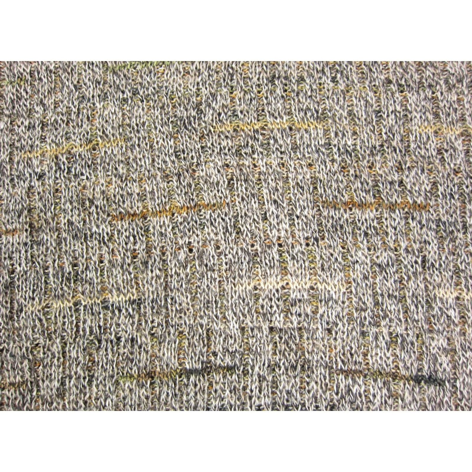 Pronto Uomo VINTAGE Pronto Uomo Sweater Mens L Brown Fleck Geometric Knit Made Italy Size US L / EU 52-54 / 3 - 6 Thumbnail
