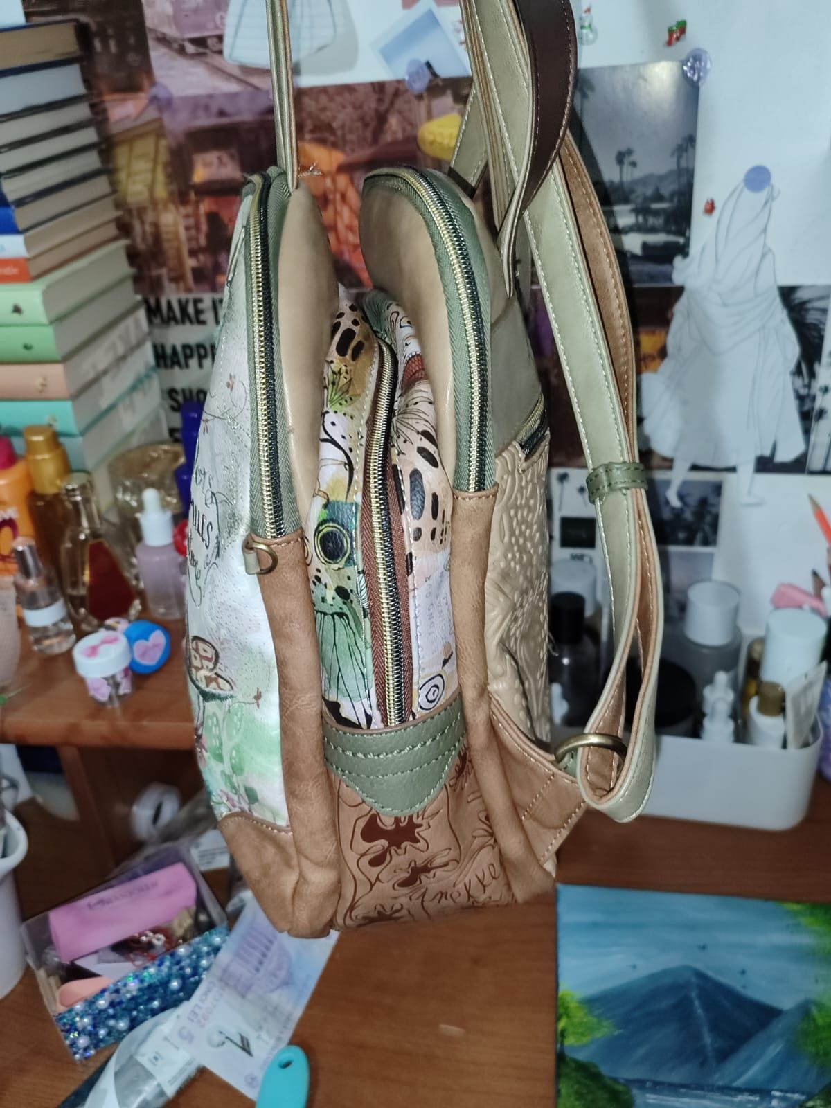Other BACKPACK ANEKKE BEIGE Size ONE SIZE - 2 Thumbnail