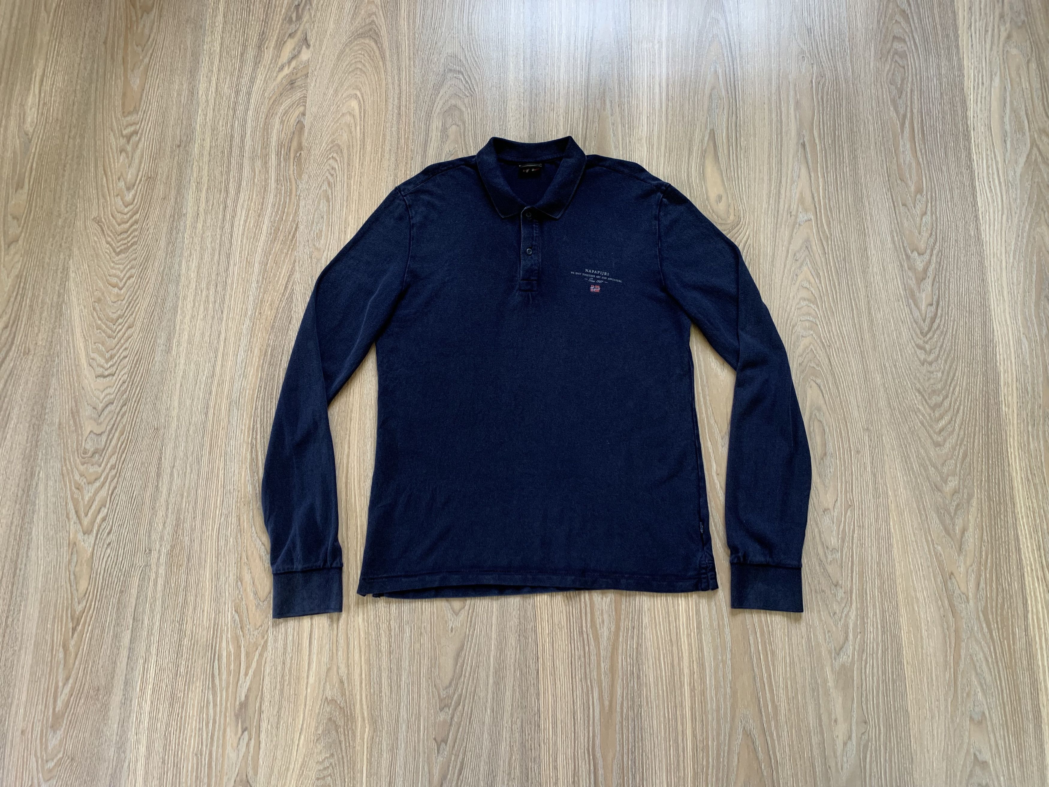 Napapijri Napapijri Cotton Polo T Shirt Size US L / EU 52-54 / 3 - 8 Thumbnail